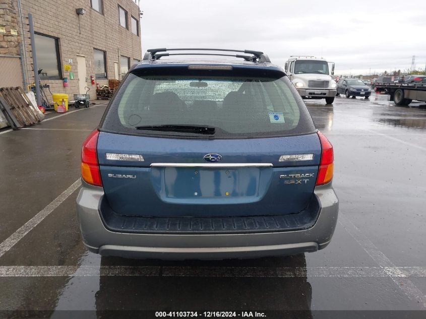 2005 Subaru Outback 2.5Xt Limited VIN: 4S4BP67CX54392875 Lot: 41103734