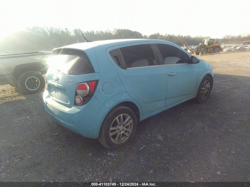 Vin: 1g1jc6shxe4174796, lot: 41593874, chevrolet sonic lt auto 20144