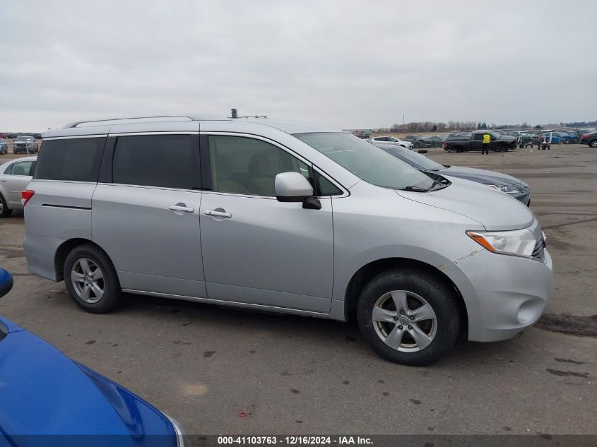 2017 Nissan Quest Sv VIN: JN8AE2KP4H9165363 Lot: 41103763