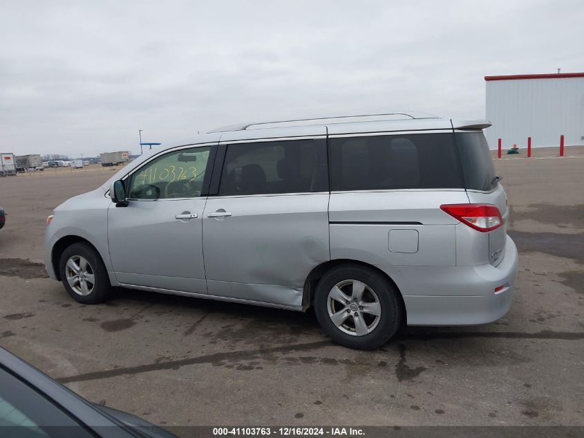 2017 Nissan Quest Sv VIN: JN8AE2KP4H9165363 Lot: 41103763