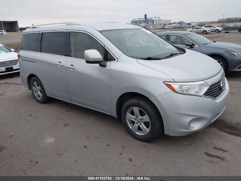 2017 Nissan Quest Sv VIN: JN8AE2KP4H9165363 Lot: 41103763