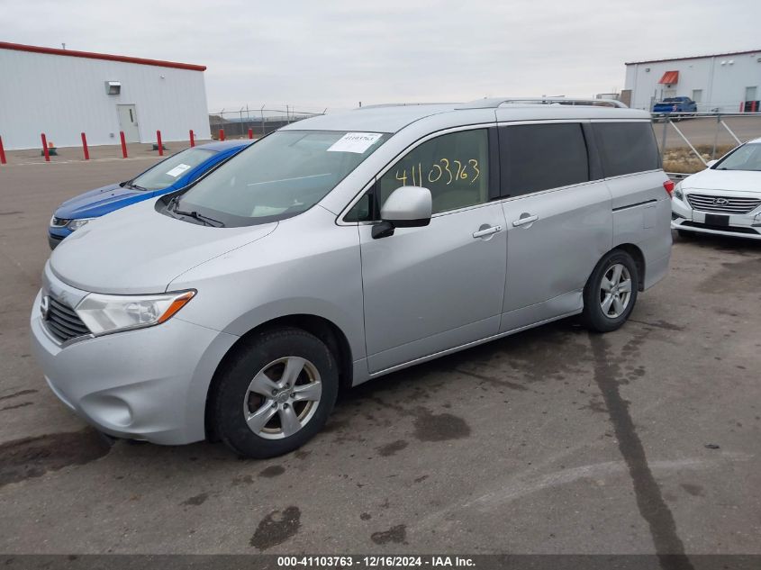 2017 Nissan Quest Sv VIN: JN8AE2KP4H9165363 Lot: 41103763