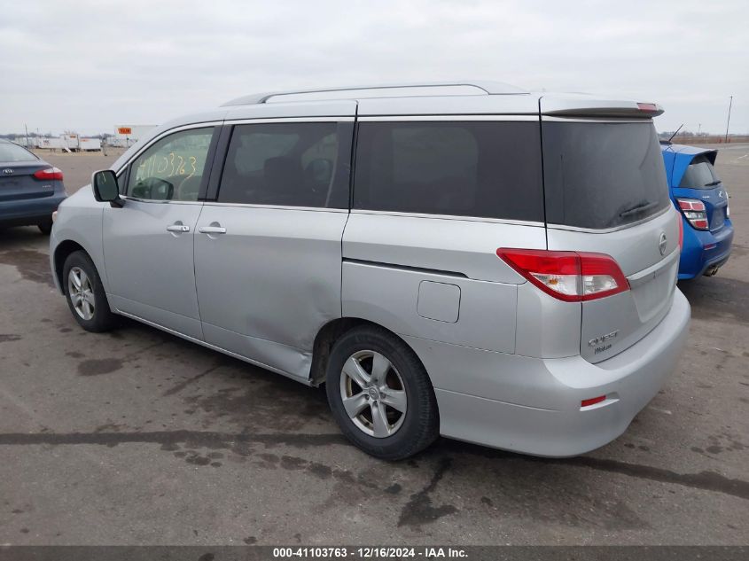 2017 Nissan Quest Sv VIN: JN8AE2KP4H9165363 Lot: 41103763