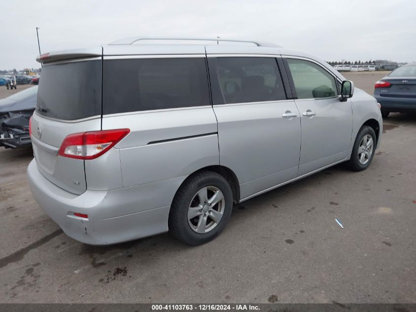 2017 Nissan Quest Sv VIN: JN8AE2KP4H9165363 Lot: 41103763