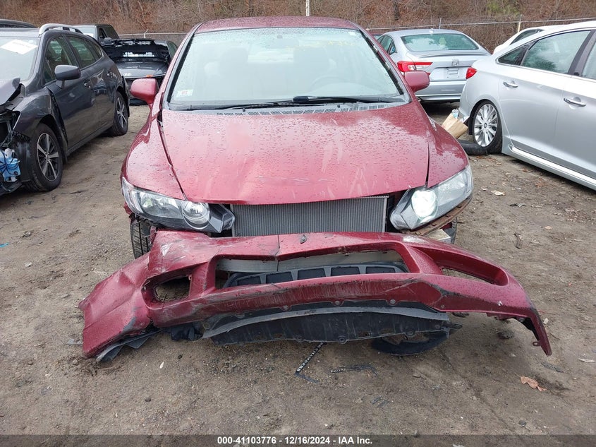 2009 Honda Civic Lx VIN: 2HGFA16589H364371 Lot: 41103776