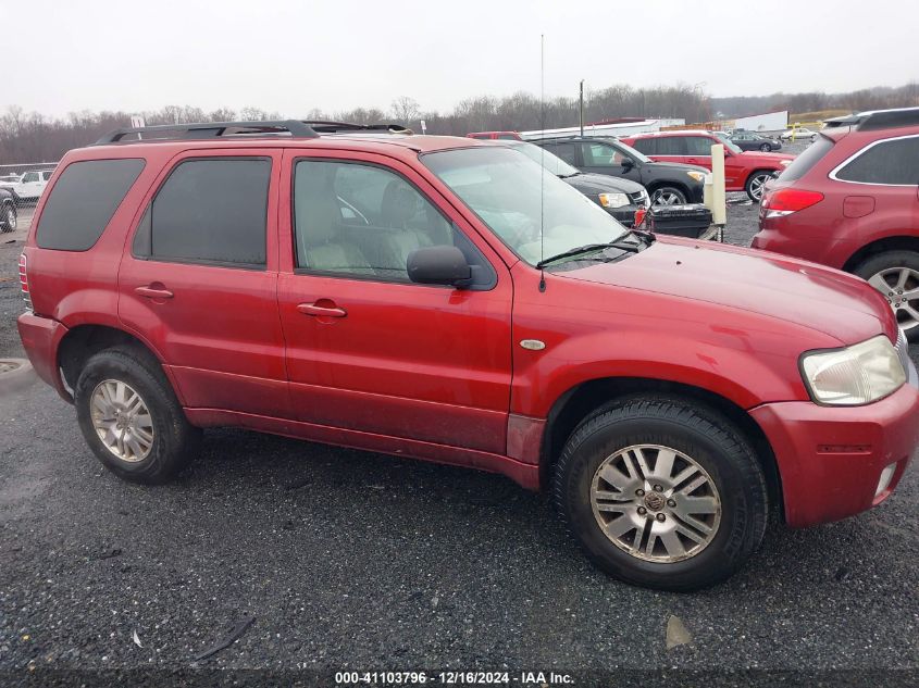 2005 Mercury Mariner Luxury/Premier VIN: 4M2CU57105DJ09825 Lot: 41103796