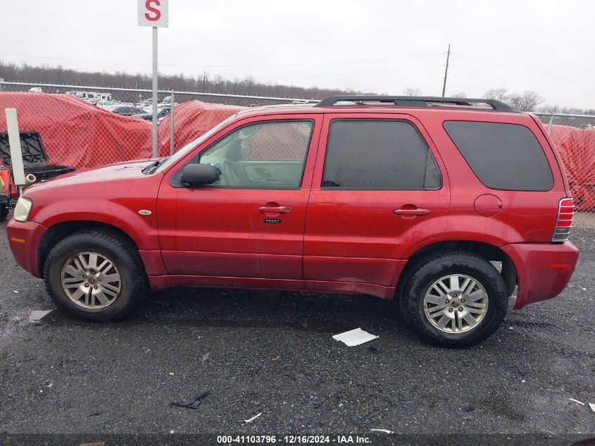 2005 Mercury Mariner Luxury/Premier VIN: 4M2CU57105DJ09825 Lot: 41103796