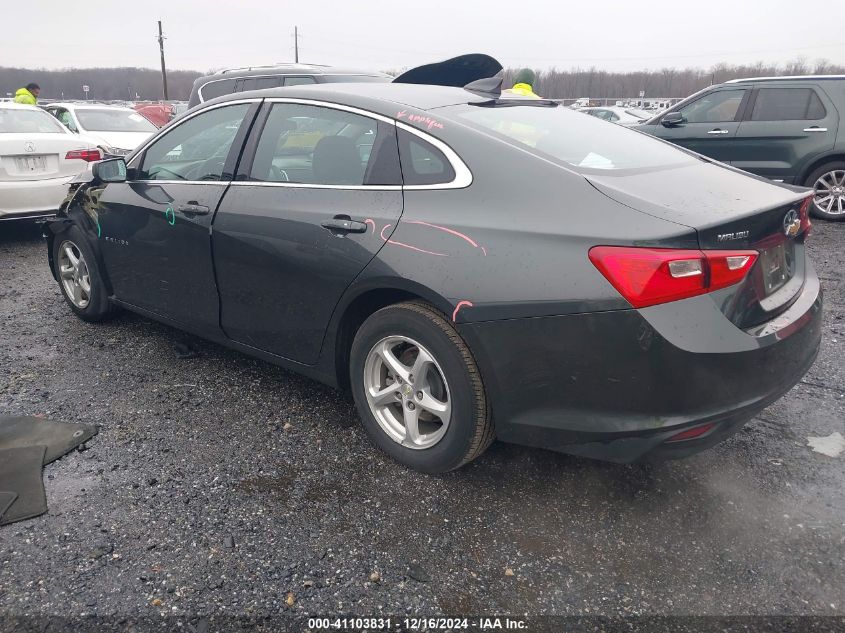 VIN 1G1ZB5ST8JF222847 2018 Chevrolet Malibu, 1LS no.3