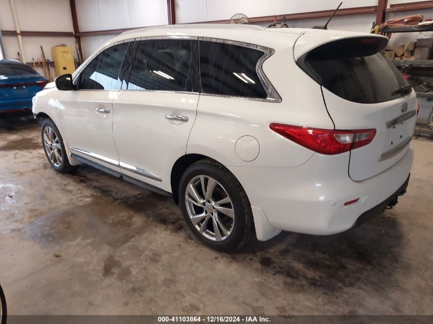 VIN 5N1AL0MMXEC500953 2014 Infiniti QX60 no.3