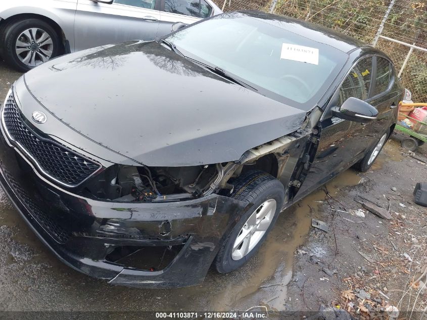 VIN 5XXGM4A72FG485626 2015 KIA Optima, LX no.2