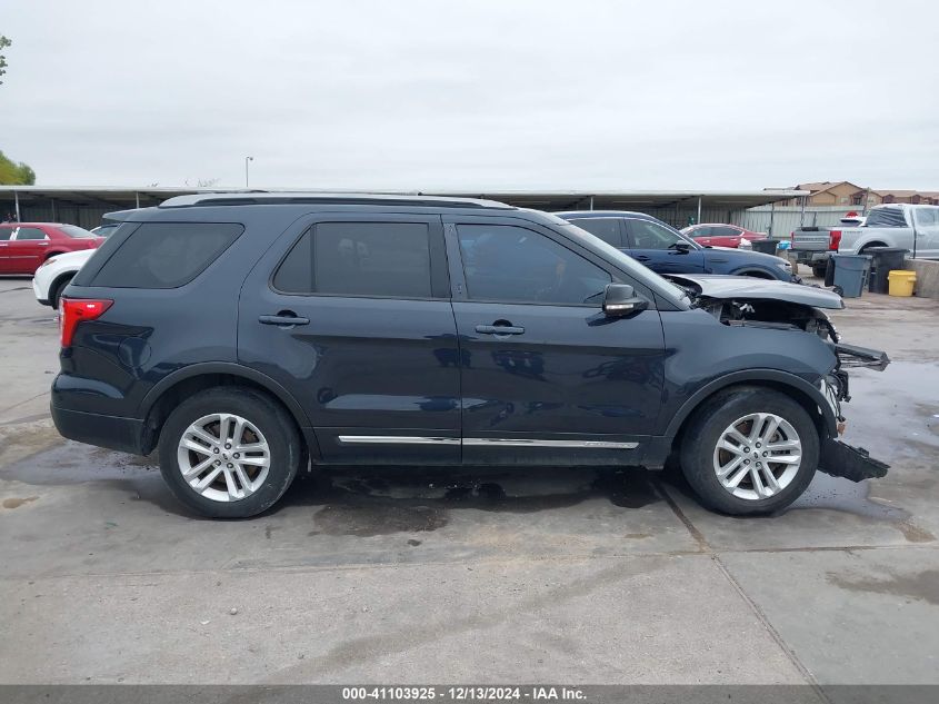 2017 Ford Explorer Xlt VIN: 1FM5K7D8XHGA59287 Lot: 41103925