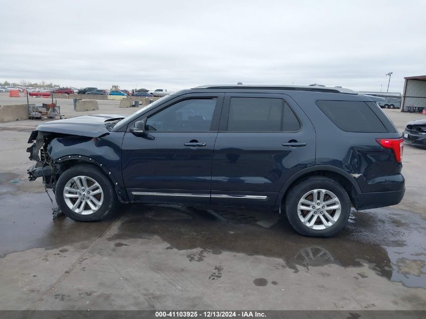 2017 Ford Explorer Xlt VIN: 1FM5K7D8XHGA59287 Lot: 41103925