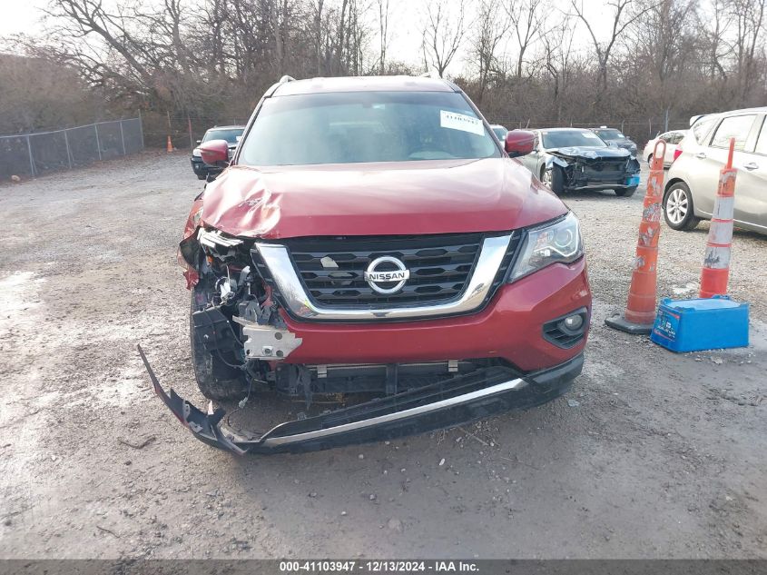 2017 Nissan Pathfinder Sv VIN: 5N1DR2MN3HC635549 Lot: 41103947