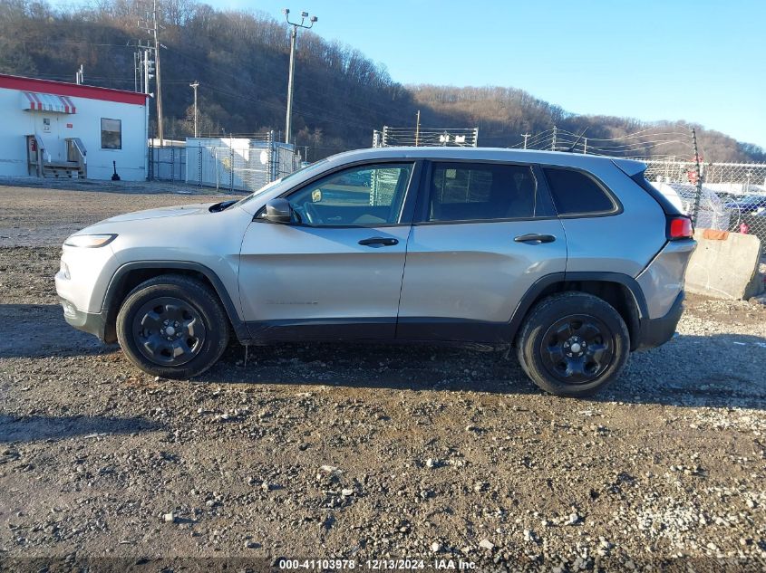 VIN 1C4PJMAB4GW295596 2016 Jeep Cherokee, Sport no.14