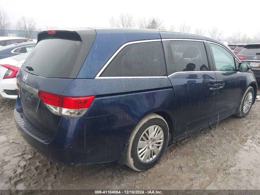 VIN 5FNRL5H28EB110711 2014 HONDA ODYSSEY no.13