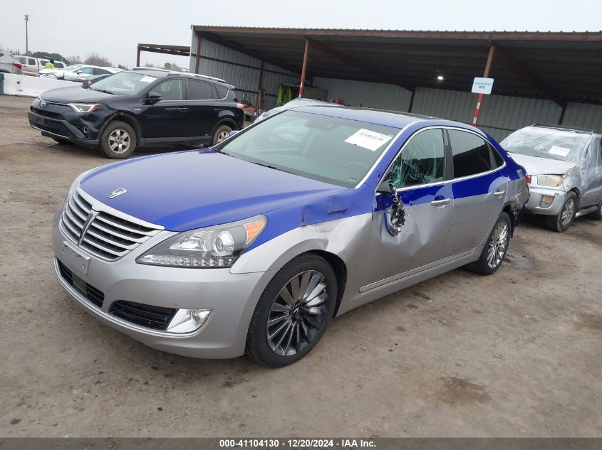 VIN KMHGH4JH0EU078423 2014 HYUNDAI EQUUS no.2