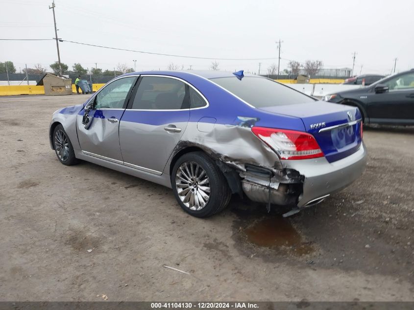 VIN KMHGH4JH0EU078423 2014 HYUNDAI EQUUS no.3