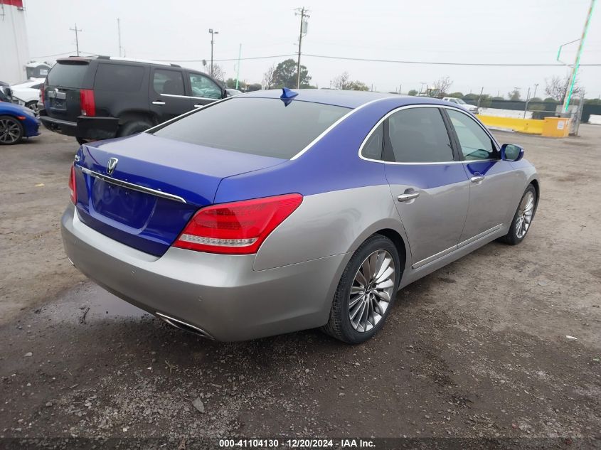 VIN KMHGH4JH0EU078423 2014 HYUNDAI EQUUS no.4