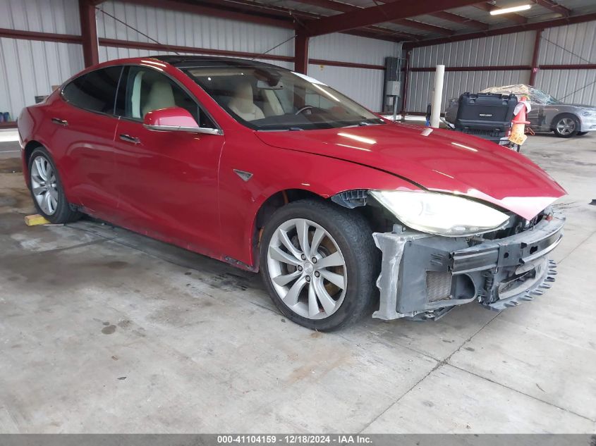 VIN 5YJSA1H13EFP56245 2014 Tesla Model S, P85 no.1