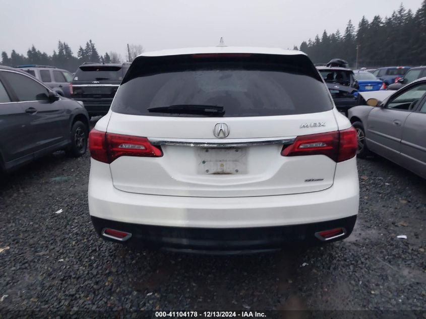 VIN 5FRYD4H27EB032262 2014 Acura MDX no.16