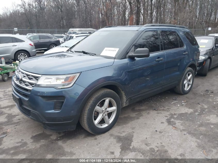 VIN 1FM5K8B81KGA22497 2019 Ford Explorer no.2