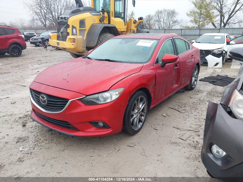 Vin: jm1gj1w65e1157263, lot: 41594329, mazda mazda6 i grand touring 20142