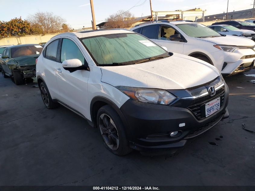 VIN 3CZRU5H78JM722626 2018 Honda HR-V, Ex-L no.1