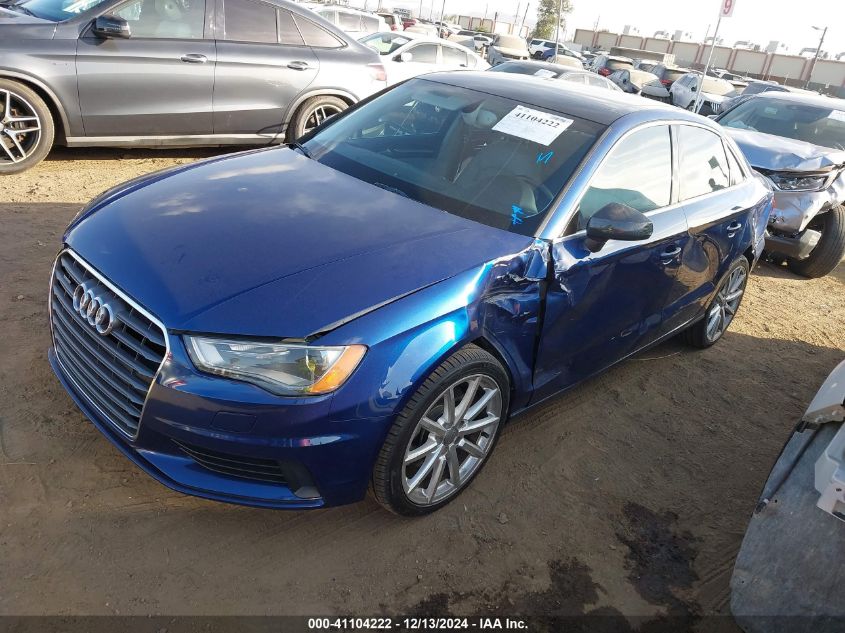 VIN WAUEFGFFXF1087947 2015 Audi A3, 2.0T Premium no.2