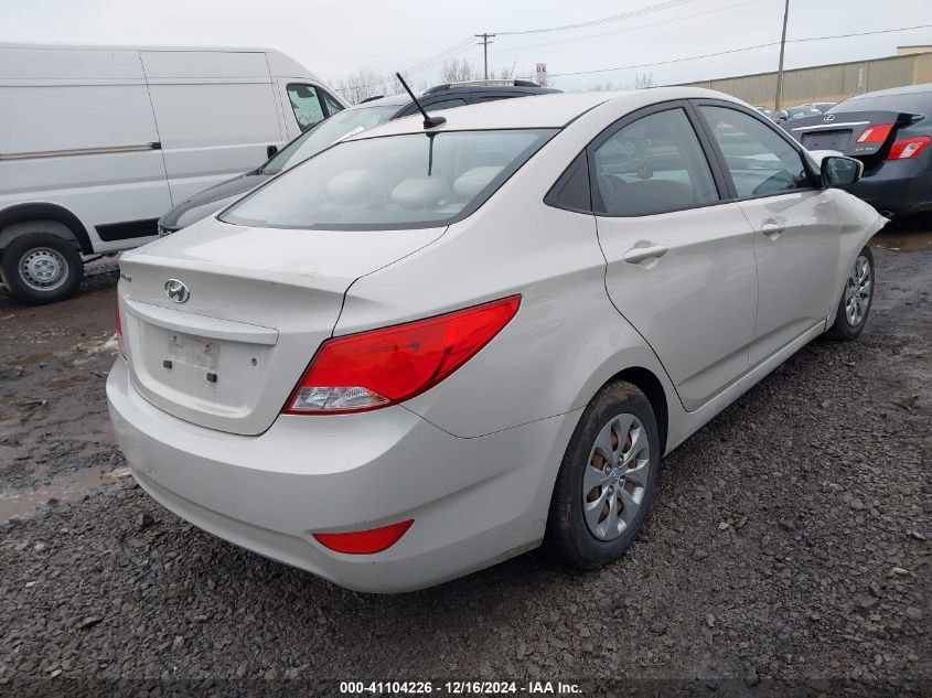 VIN KMHCT4AE7GU002932 2016 Hyundai Accent, SE no.4