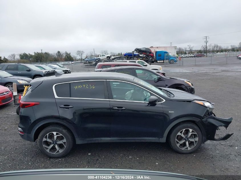 2020 Kia Sportage Lx VIN: KNDPMCAC7L7641350 Lot: 41104236