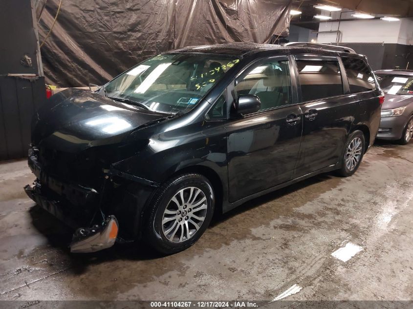 VIN 5TDYZ3DC9KS980228 2019 Toyota Sienna, Xle 8 Pas... no.2