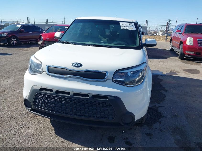 2016 Kia Soul VIN: KNDJN2A21G7846432 Lot: 41104360