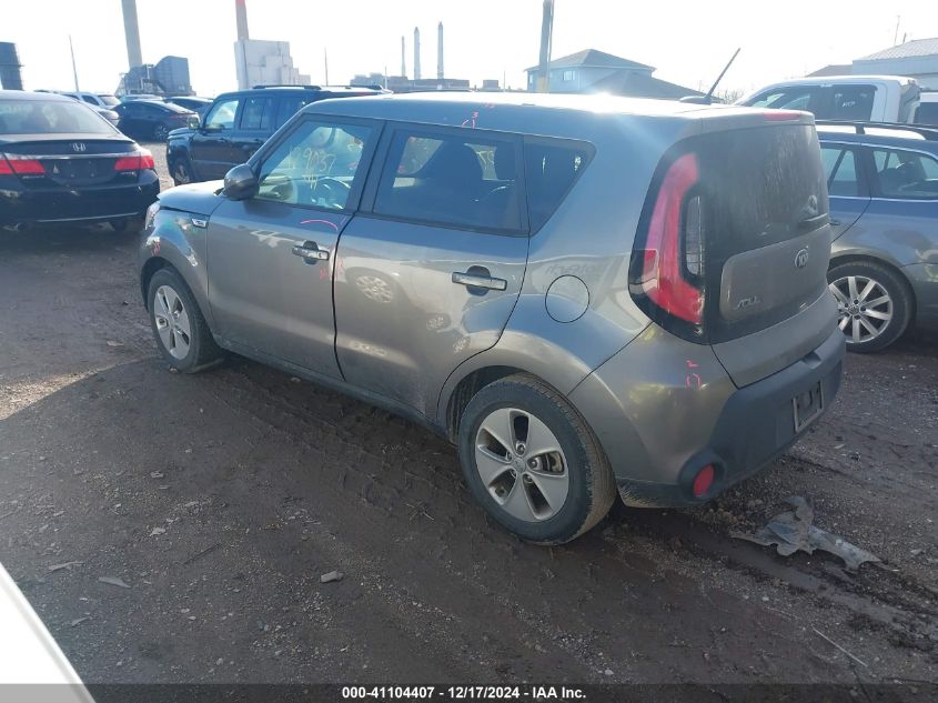 VIN KNDJN2A27F7220589 2015 KIA Soul no.3