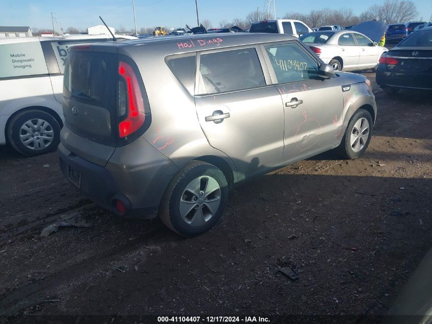 VIN KNDJN2A27F7220589 2015 KIA Soul no.4