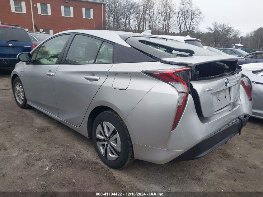 VIN JTDKARFU4H3033338 2017 Toyota Prius, Three no.3