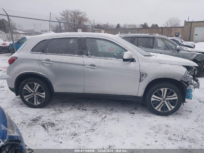 2022 Mitsubishi Outlander Sport 2.0 Be 2Wd/2.0 Es 2Wd/2.0 Le 2Wd/2.0 S 2Wd VIN: JA4APUAU0NU021076 Lot: 41104439