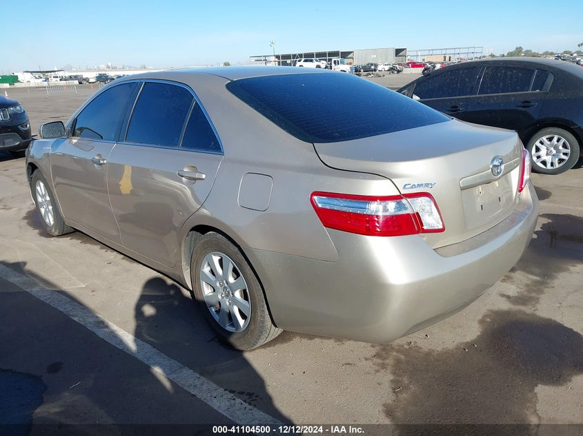 2009 TOYOTA CAMRY HYBRID VIN: 4T1BB46K39U110514