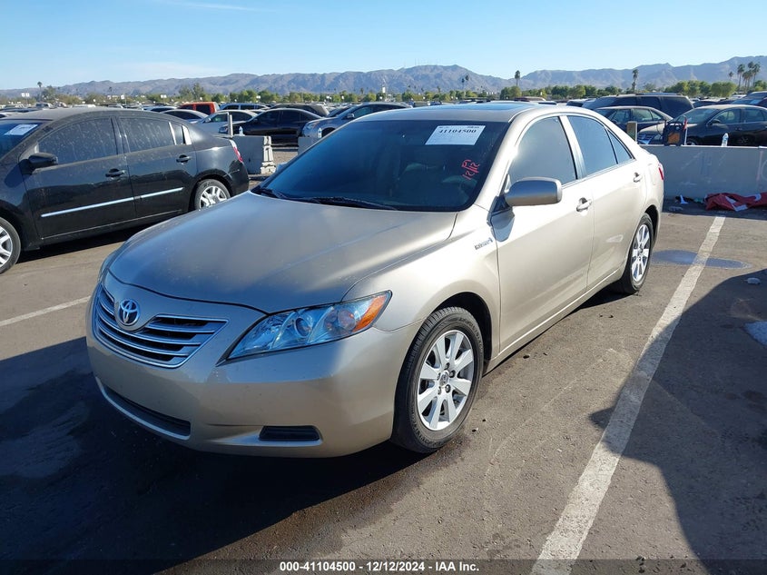 2009 TOYOTA CAMRY HYBRID VIN: 4T1BB46K39U110514