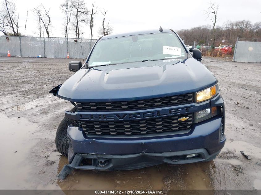 2019 Chevrolet Silverado 1500 Custom VIN: 1GCRYBEH5KZ407515 Lot: 41104512