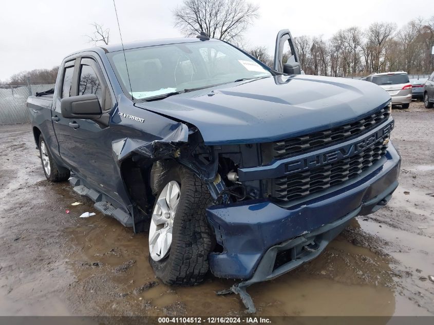 2019 Chevrolet Silverado 1500 Custom VIN: 1GCRYBEH5KZ407515 Lot: 41104512