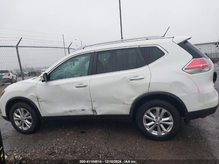 VIN 5N1AT2MV9GC918668 2016 Nissan Rogue, SV no.14