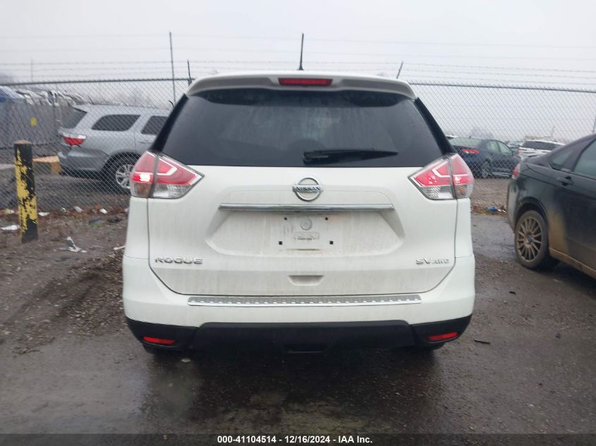 VIN 5N1AT2MV9GC918668 2016 Nissan Rogue, SV no.16