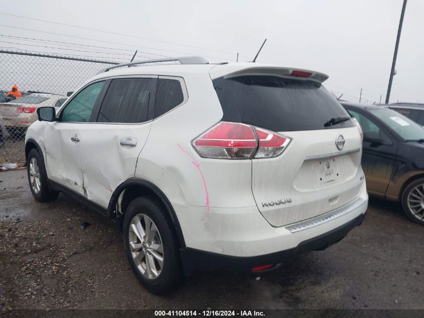 VIN 5N1AT2MV9GC918668 2016 Nissan Rogue, SV no.3