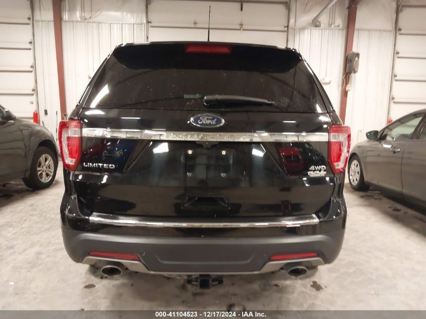 2018 Ford Explorer Limited VIN: 1FM5K8F83JGC54723 Lot: 41104523