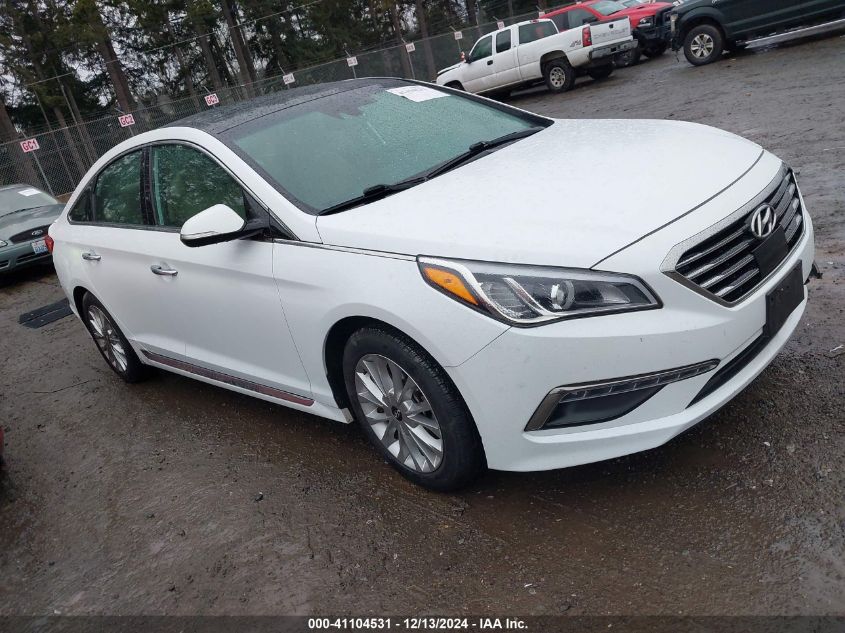 VIN 5NPE34AF2FH088861 2015 Hyundai Sonata, Limited no.1