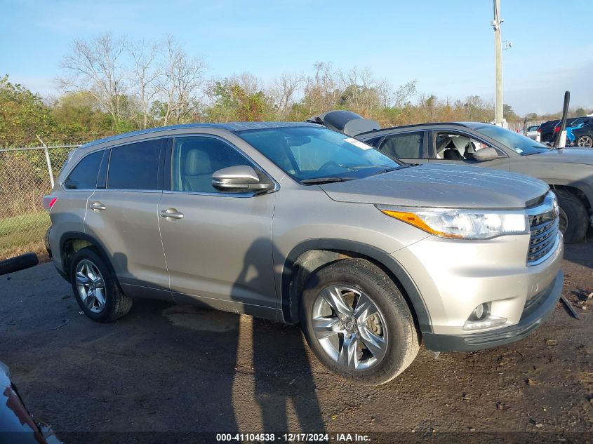 VIN 5TDYKRFHXES017777 2014 Toyota Highlander, Limit... no.13