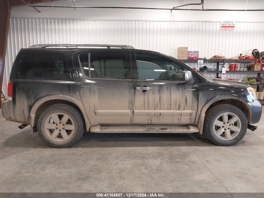 2011 Nissan Armada Platinum VIN: 5N1BA0NE8BN601183 Lot: 41104557