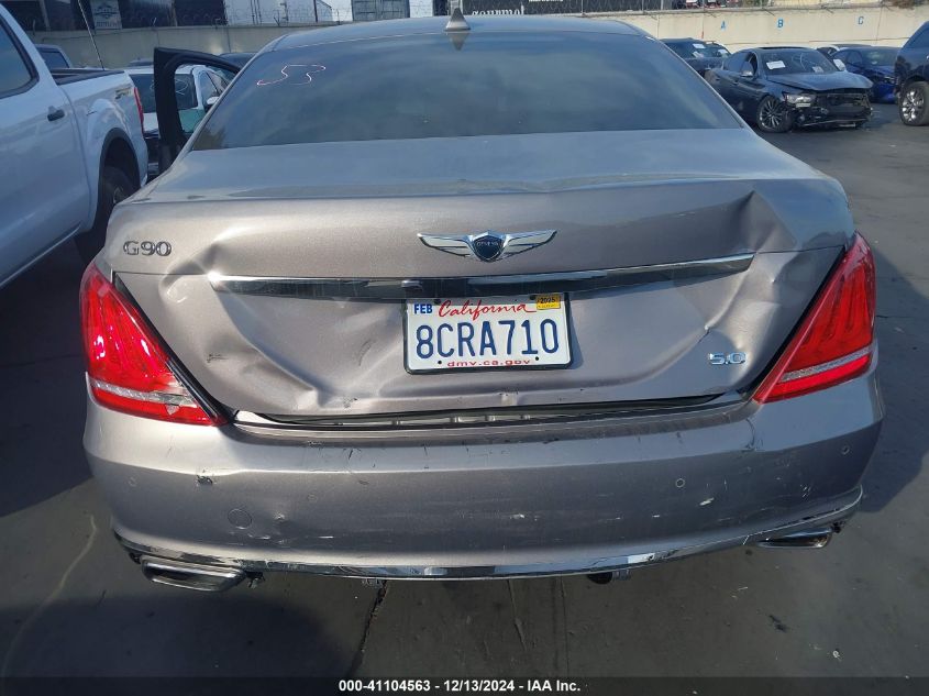 VIN KMHG54JH4JU043497 2018 Genesis G90, 5.0 Ultimate no.6