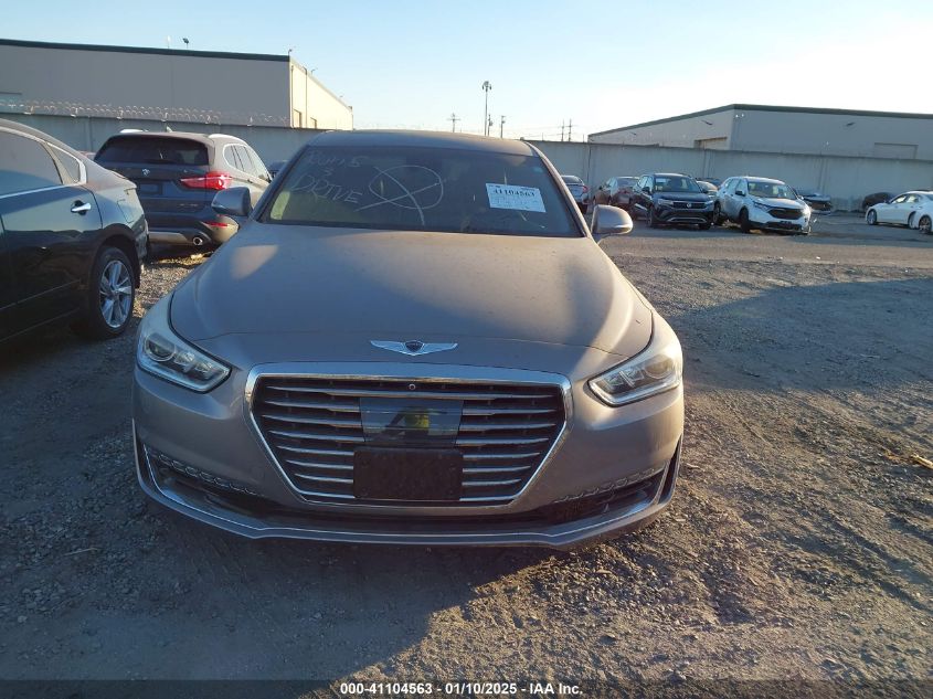 VIN KMHG54JH4JU043497 2018 Genesis G90, 5.0 Ultimate no.12