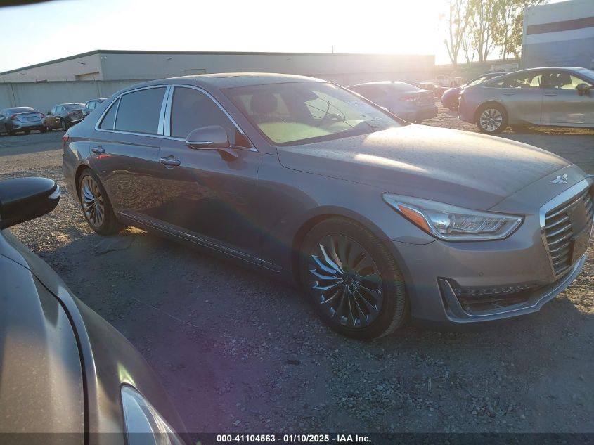 VIN KMHG54JH4JU043497 2018 Genesis G90, 5.0 Ultimate no.1